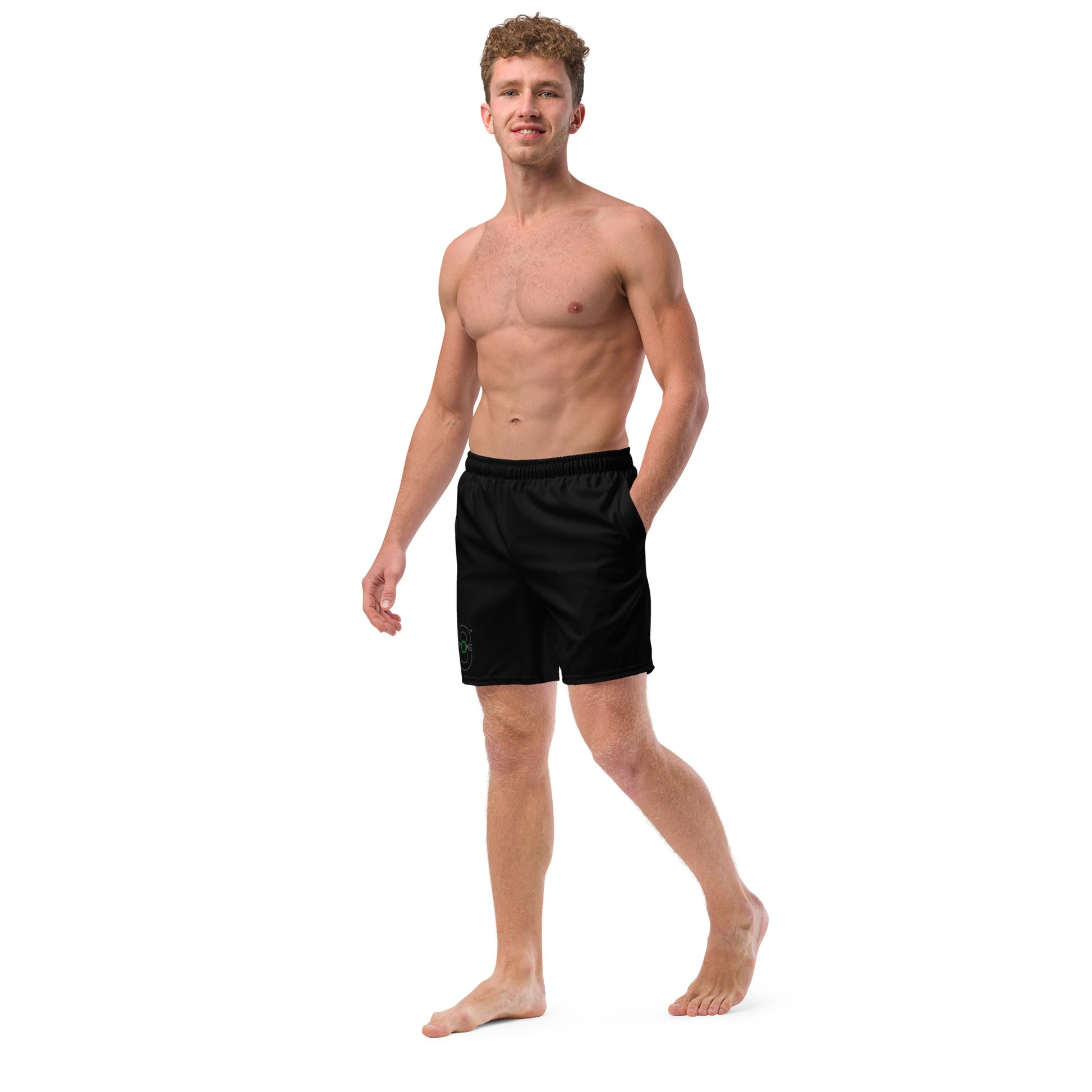 8th Smoke  Swim Trunks