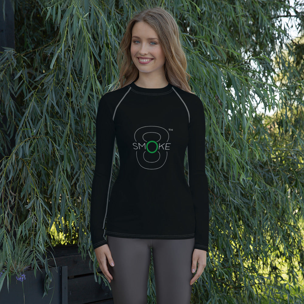 8th Smoke - Women's Rash Guard