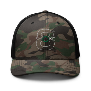 8TH Smoke Camouflage trucker hat