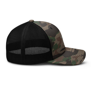 8TH Smoke Camouflage trucker hat