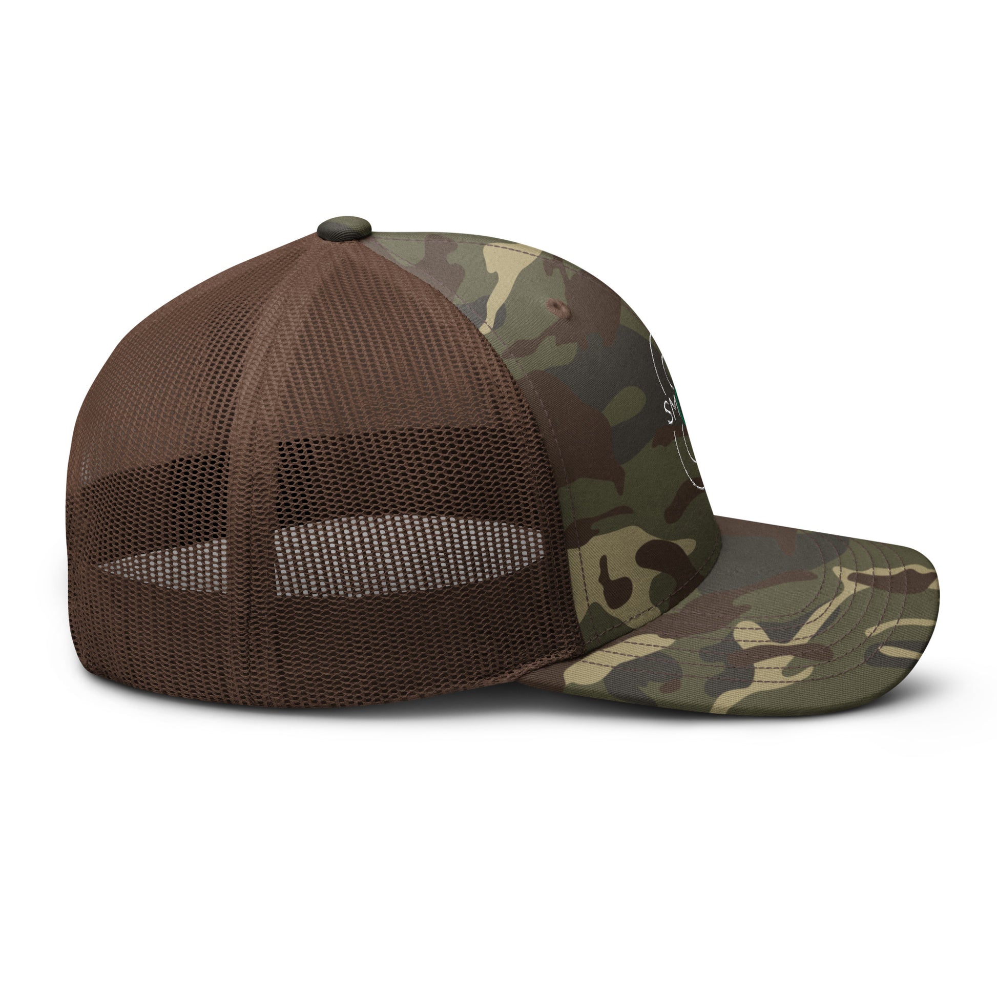 8TH Smoke Camouflage trucker hat