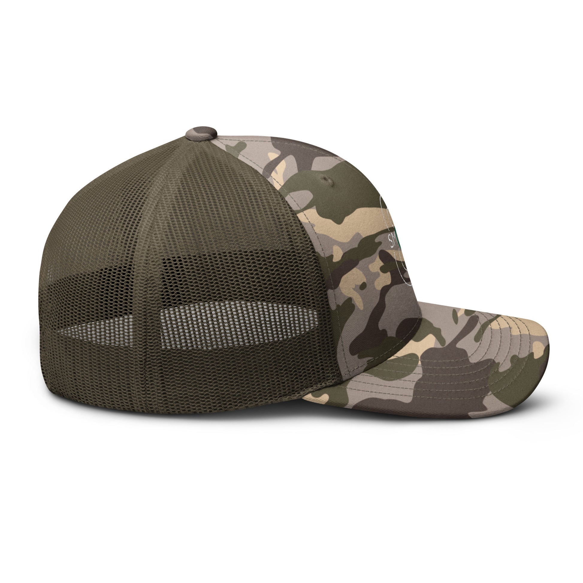 8TH Smoke Camouflage trucker hat