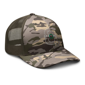 8TH Smoke Camouflage trucker hat