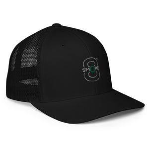 8TH Smoke Closed-back trucker cap