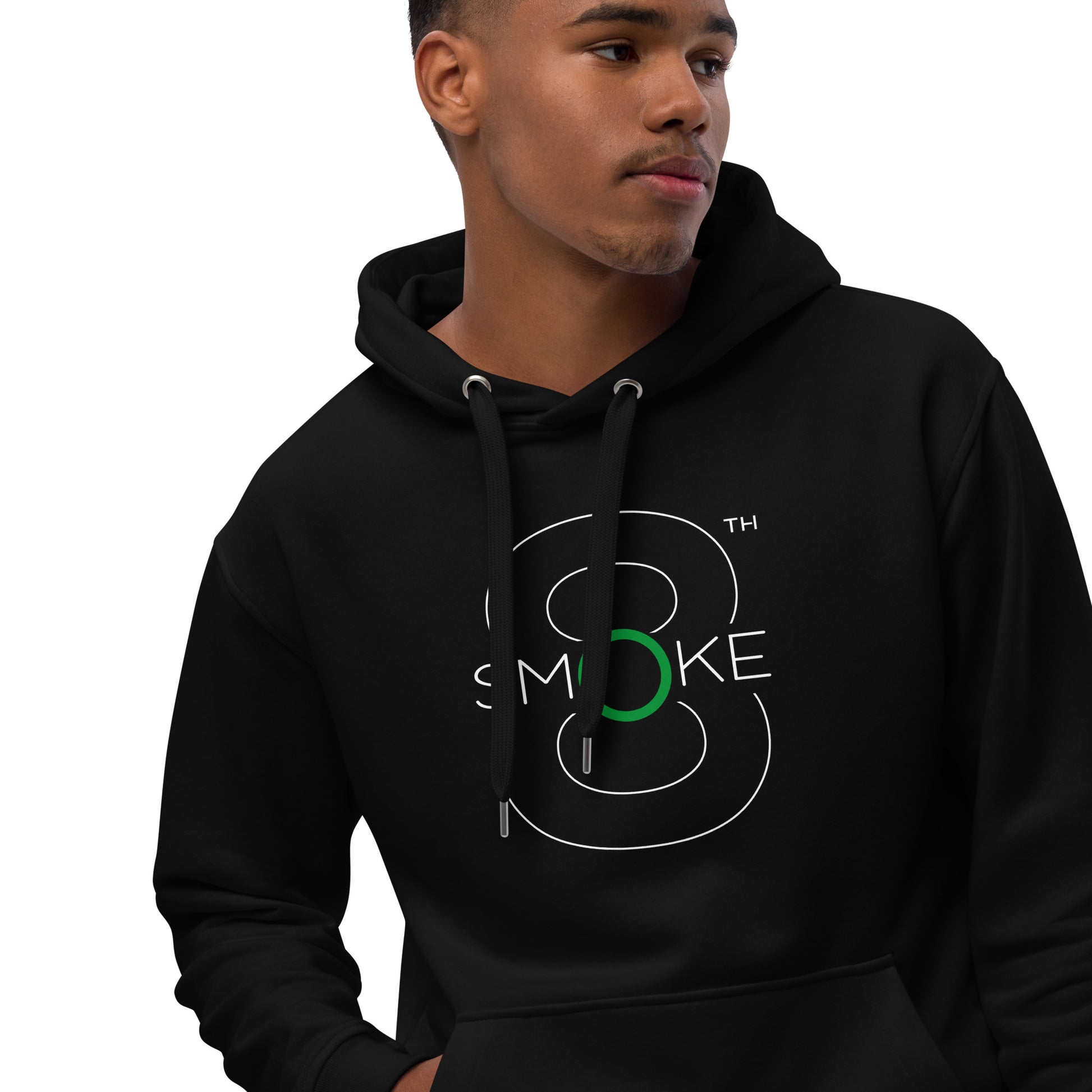 8th Smoke Premium eco hoodie