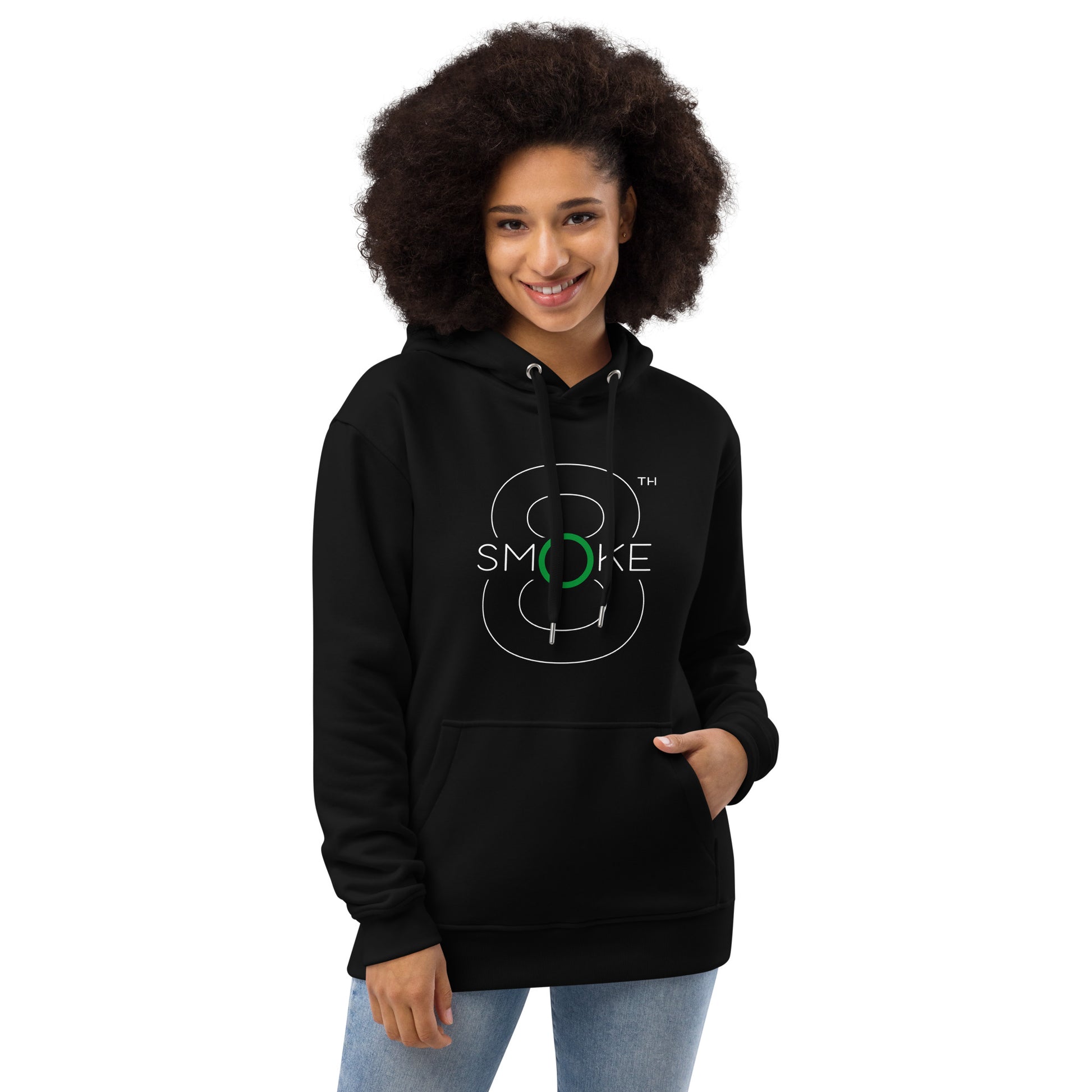 8th Smoke Premium eco hoodie