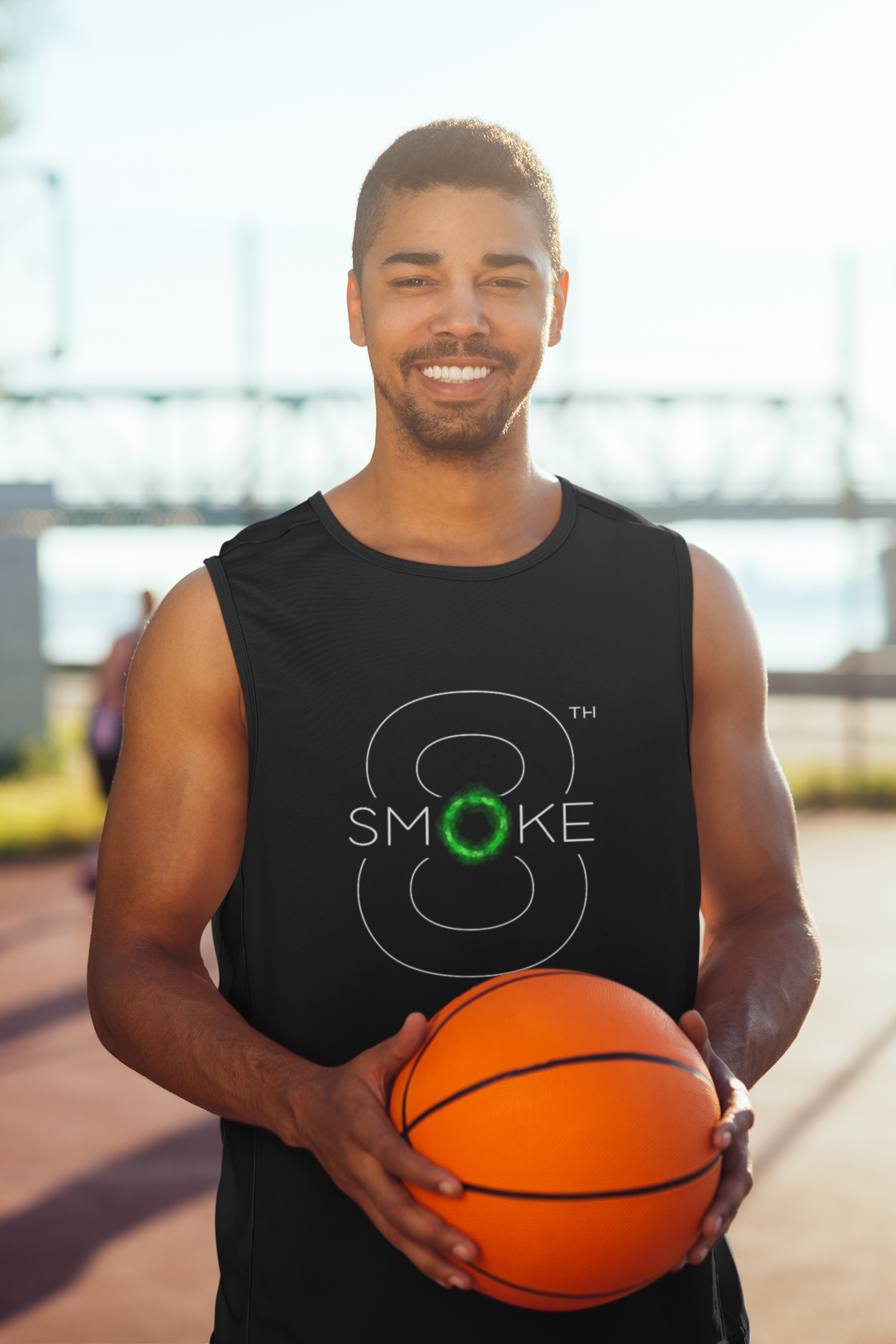 8TH Smoke Muscle Shirt