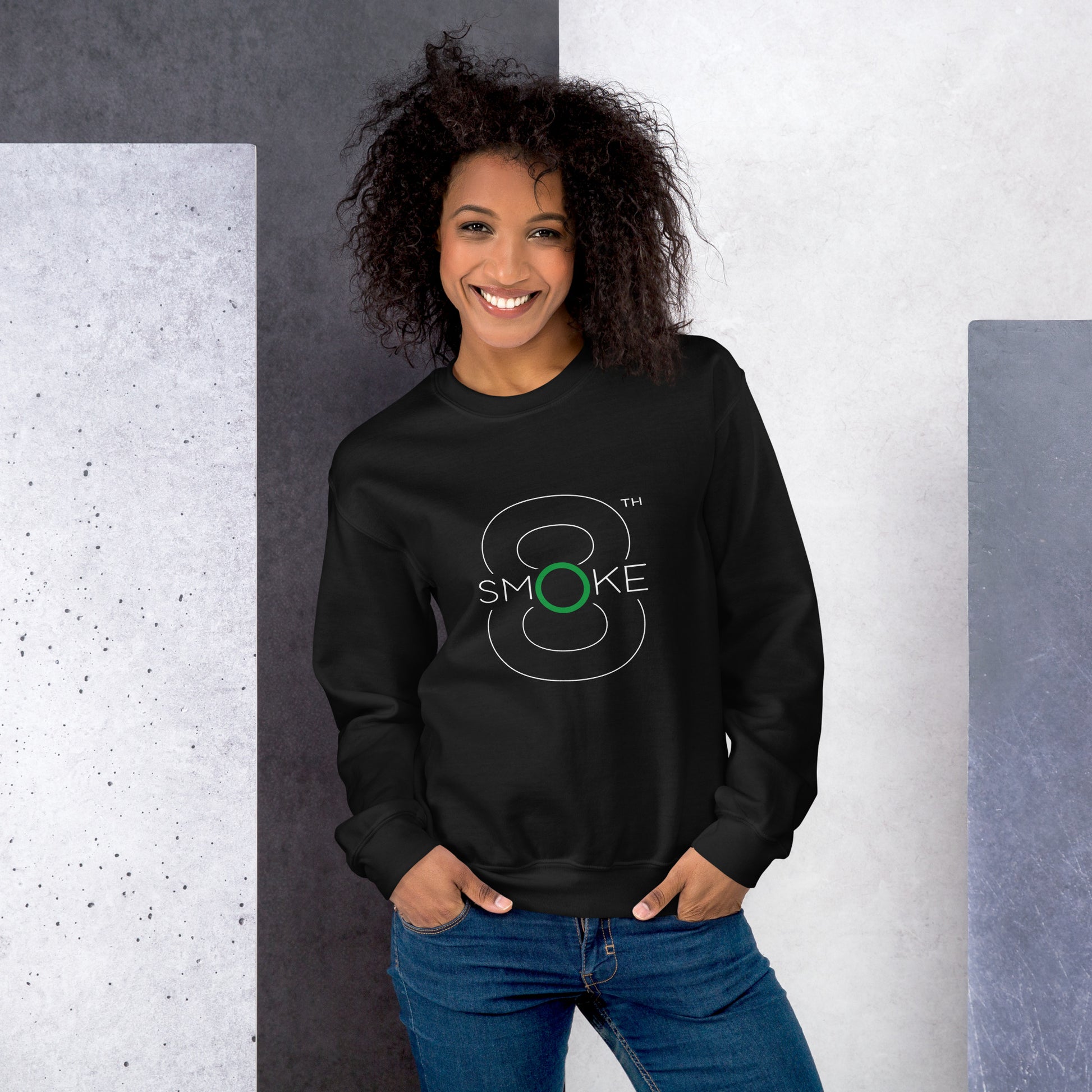 8TH Smoke Unisex Sweatshirt