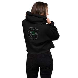 8th Smoke Crop Hoodie